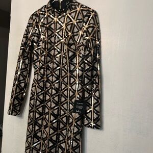 NWT Lulus sequin sparkly dress size S